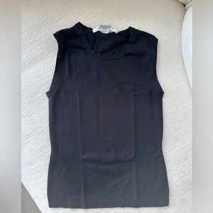 Diane Von Furstenberg Black Tank Top